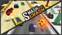 Smash & Crash : Clash Of Cars Highway traffic Race Screen Shot 3