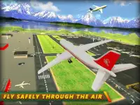 Simulador de aterrizaje de avión - Juegos de avión Screen Shot 4