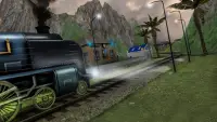 Rapide Euro Train Driver Sim:Jeux de Train 3D 2018 Screen Shot 4