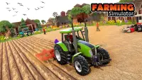 Real Tractor Farm Driver: Tractor Games 2020 Screen Shot 0