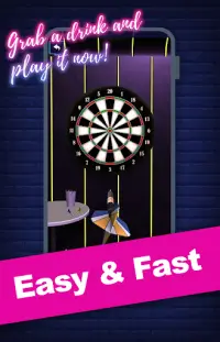 Darts and Chill: super fun, relaxing and free Screen Shot 1