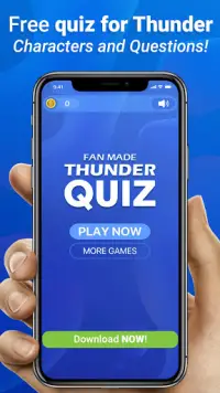 THUNDER Quiz - Guess the character! FAN MADE Screen Shot 0