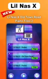 Lil Nas X Old Town Road Piano Tiles Screen Shot 0