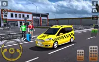 Taxi Driving Games- Taxi Game Screen Shot 2
