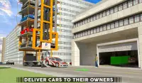 Pintar Derek Mobil Angkutan Truk Mengemudi 3D Screen Shot 9