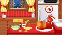 केक जन्मदिन खाना पकाने का खेल Screen Shot 3