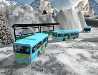 Snow OffRoad Hill tourist Bus Screen Shot 6