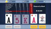 Joker Wild - Video Poker Screen Shot 1