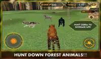 Salvaje Selva Tigre Ataque Sim Screen Shot 10