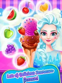 Ice cream truck games for Girls - Frozen Dessert Screen Shot 7