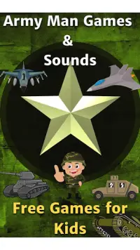 الجيش الرجال ألعاب للأطفال لغز Screen Shot 0