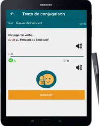 Game french conjugation: learn french conjugation Screen Shot 9