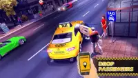 Pro Taxi Driving Sim 2018: Modern Cab Cruiser Game Screen Shot 9
