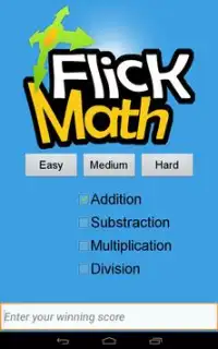 Flick Math - A Math Game Screen Shot 16