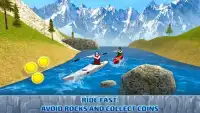 Kayak Boat River Cross Simulator - Canoeing Game Screen Shot 1