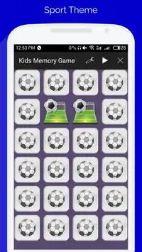Kids Memory Game Screen Shot 1