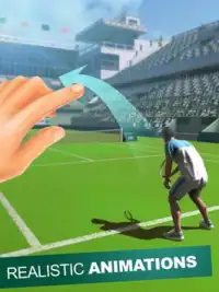 Top Shot 3D: Giochi di Tennis 2018 Screen Shot 8