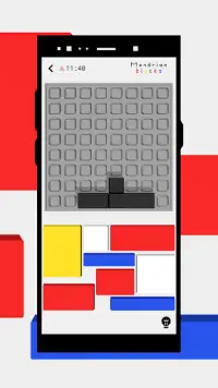 Mondrian Blocks Screen Shot 2