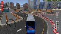 Bus Simulator Spel Parkeerspel Screen Shot 1