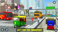 Tuk Tuk Rikshaw Auto Game Screen Shot 4