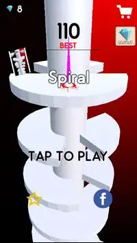 Spiral Jump Piano Screen Shot 3