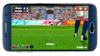 Penalty soccer challenge (Offline Game) Screen Shot 2