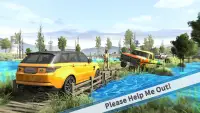 Wasser-Surfer-Rennwagen-Spiele Screen Shot 1