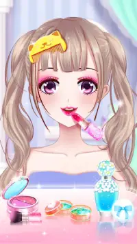 Le Maquillage De Fille Anime Screen Shot 2