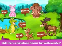 Educational puzzle for kids and toddlers Screen Shot 1
