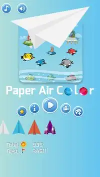 Paper Air Color Screen Shot 0