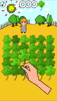 Happy Four-Leaf Clover Screen Shot 1