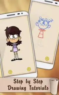 Draw Loud House Lincoln Adventures Screen Shot 4