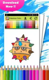 Coloring Book for Pokemon Screen Shot 6