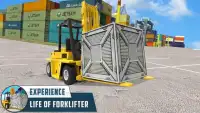 City Cargo Heavy Forklift Simulator 2017 Screen Shot 0