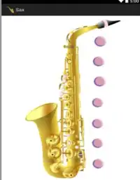 Virtual saxophone - online Screen Shot 0