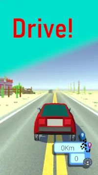 Autobahnrennen durch den Verkehr: DesertRoute 3d Screen Shot 0