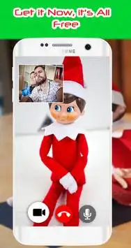 Elf On The Shelf Video Call Screen Shot 4