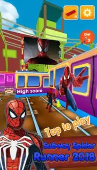 Subway Spider Runner 2018 Screen Shot 3