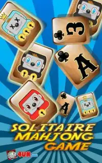 Solitaire Mahjong Permainan Screen Shot 0
