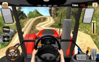 Real Tractor Drive Cargo 3D: New tractor game 2020 Screen Shot 2