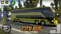 Modern Bus Coach Driving Games Screen Shot 2