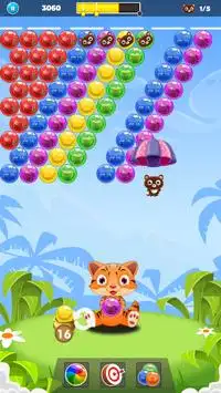 Cats Bubble Pop : Cat bubble shooter rescue game Screen Shot 4