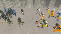 Батл Симулятор: Тюрьма & Полиция Screen Shot 5