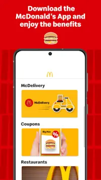 McDonald's Offers and Delivery Screen Shot 1