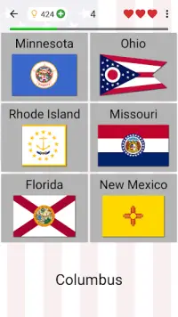 ABD'nin eyaletleri ve başkentleri: Coğrafya sınavı Screen Shot 2