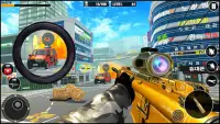 sniper 3d: Tembak tembakan- permainan gratis Screen Shot 0