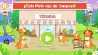 Cats Pets: Supermercado Juego Niños 4 años! Screen Shot 0