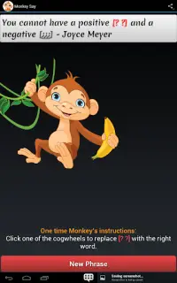 Monkey say - word game Screen Shot 6