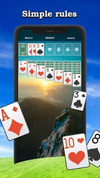 Klondike Solitaire: Klasik Sabır Kart Oyun Screen Shot 3