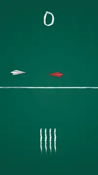 Chalker- Paper Airplane Game Screen Shot 2